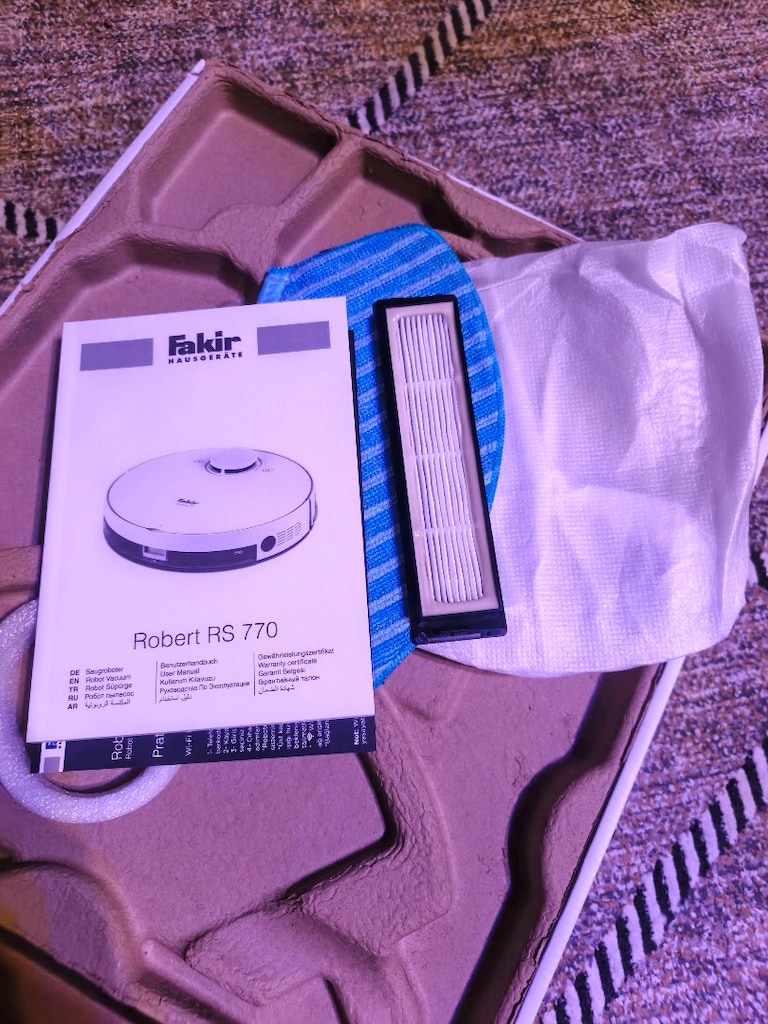 Fakir rs770 robot süpürge - 4