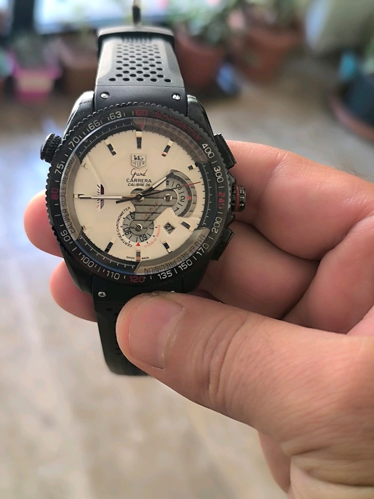 Yag Heuer Carrera Chronograph 36 otomatik1860 kol saat 43 milim kasa - 2
