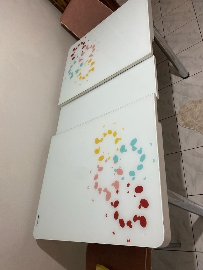 Açılabilir Cam Mutfak Masası (sadece masa) - 3