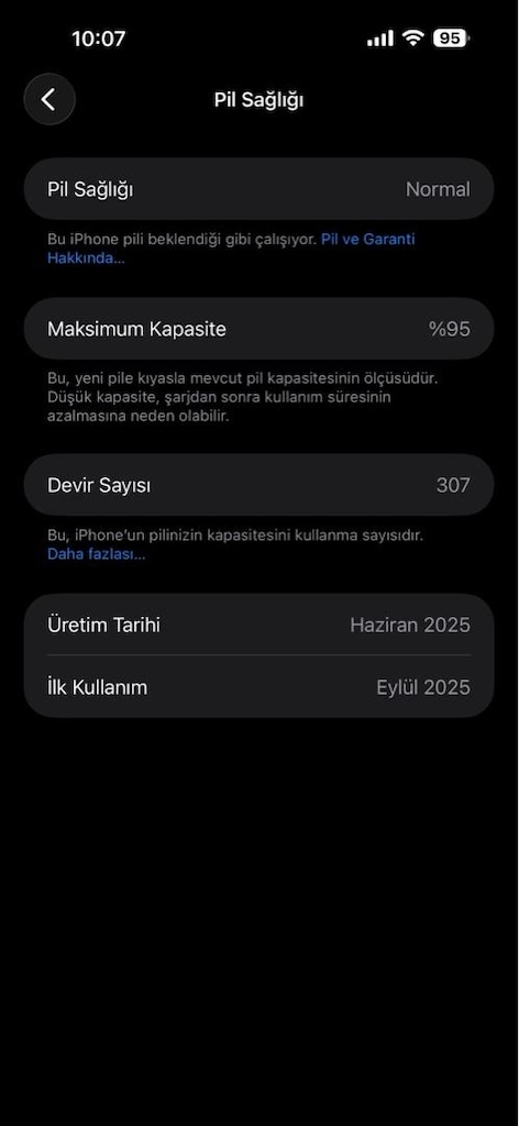 nokta hatasız 16 pro max 256gb - 3