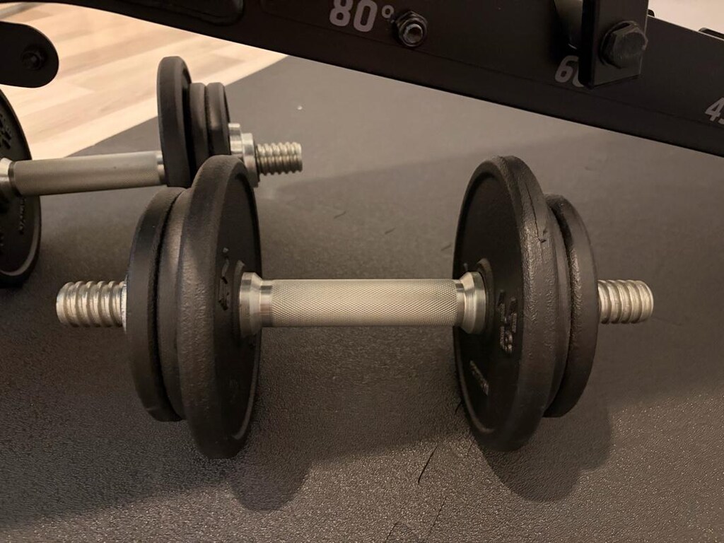 Corength Bench 900 Ayarlanabilir Sehpa + 20 KG Dambıl Seti - 6