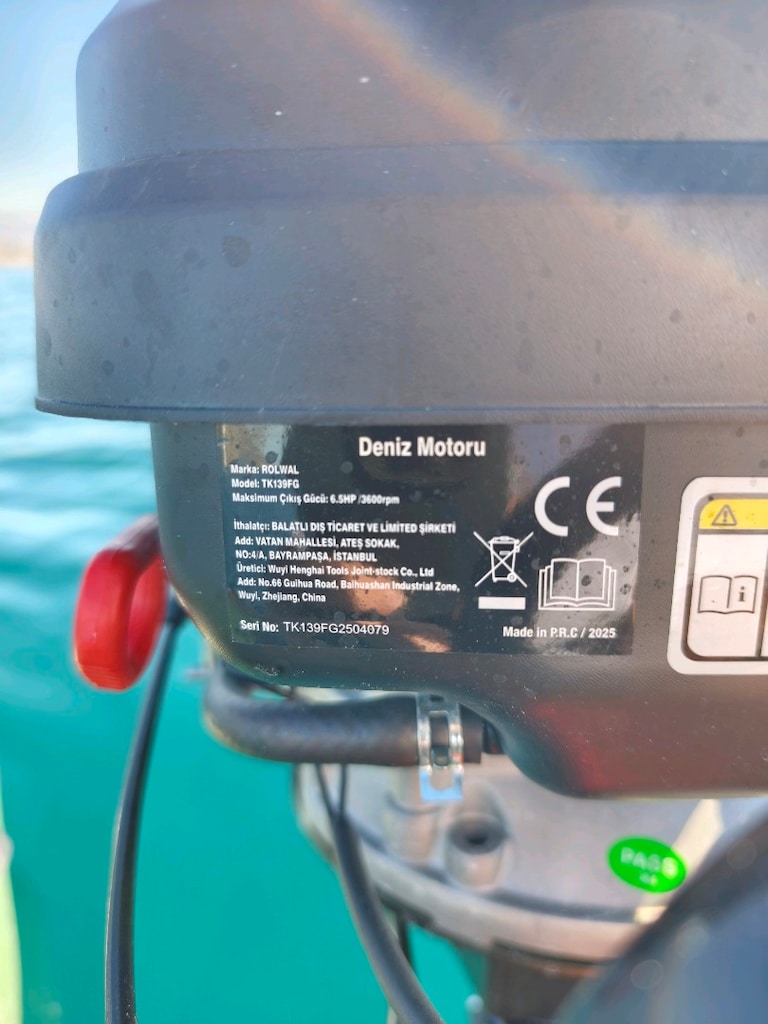 5 hp deniz bot motoru zongshen XP200-A (196CC) - 6