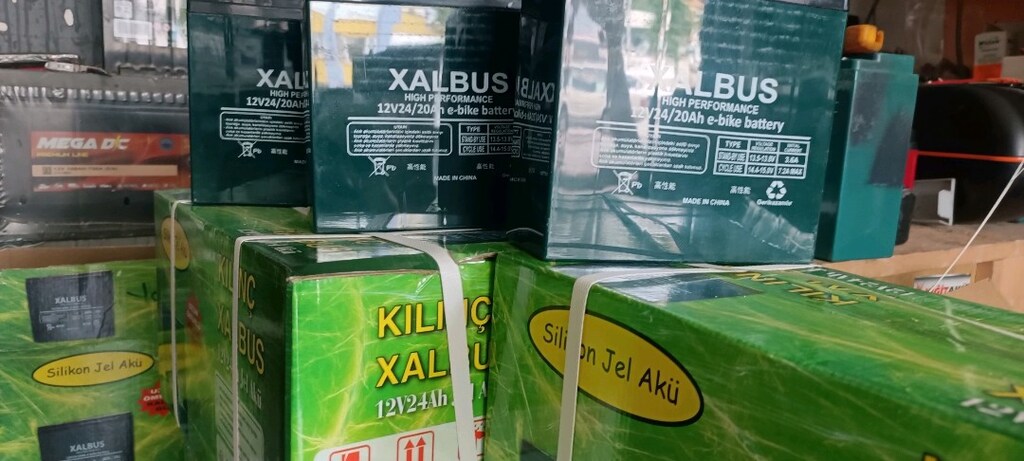 elektrikli motor aküsü silikonlu jel 12 volt 24 amper - 2