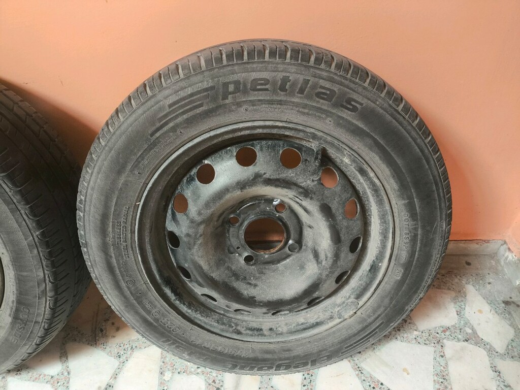 Peugeot 206 kara jant lastik - 8