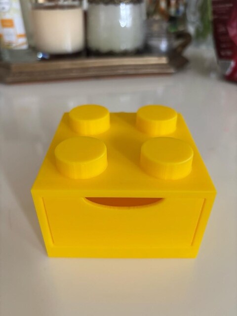 3d printer mini lego saklama kutusu