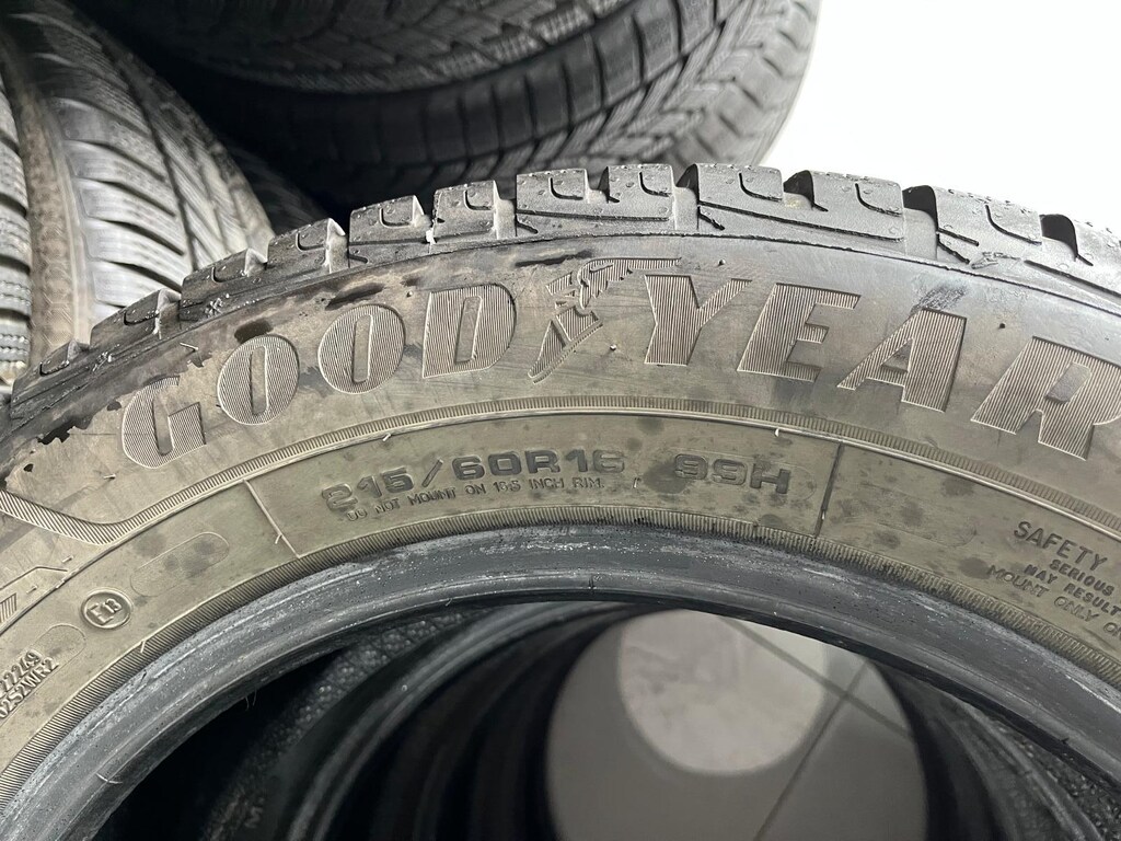 215 60 R16 GOODYEAR | 1. SINIF TEMİZ TAKIM KIŞLIK - 4