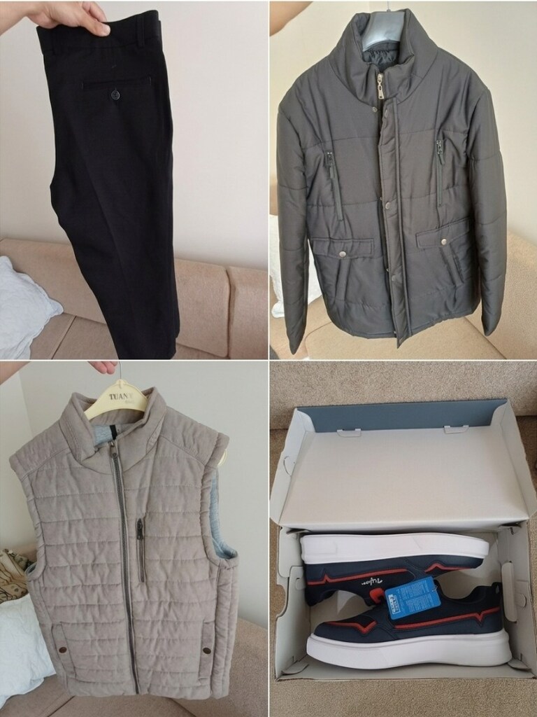 MONT - YELEK - PANTOLON - AYAKKABI.