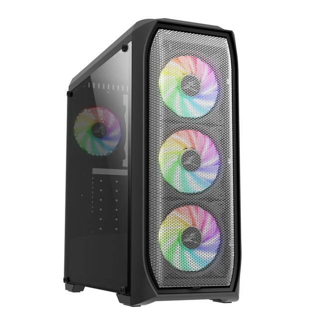 ZALMAN N5 MF 4X120MM RGB FANLI PLEXİ KASA
