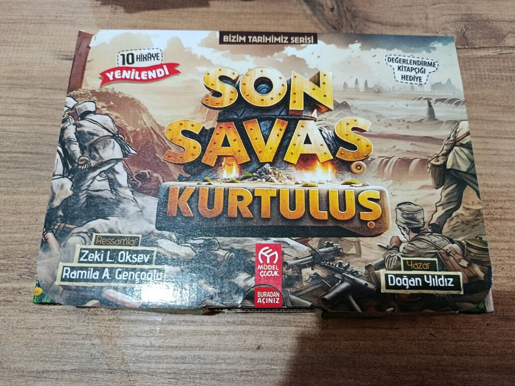Son Savaş Kurtuluş 10'lu Hikaye Seti | Bizim Tarihimiz Serisi 500TL - 2