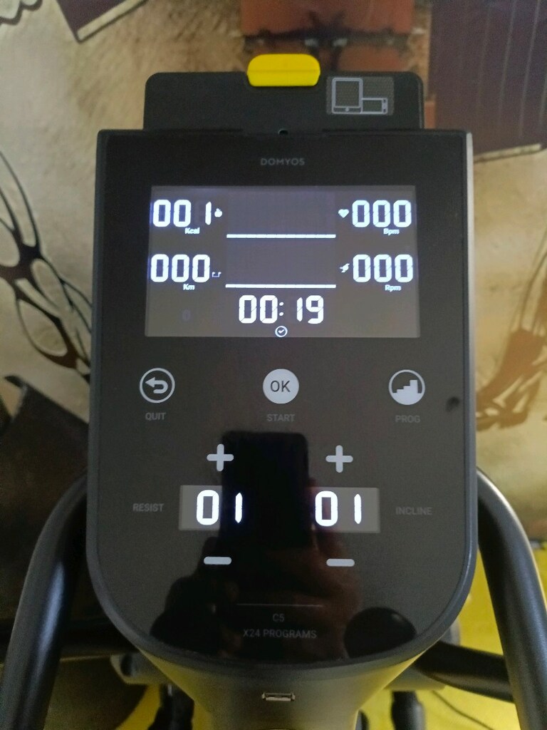 Nakliyeli Profosyonel Eliptik Bisiklet domyos - 8