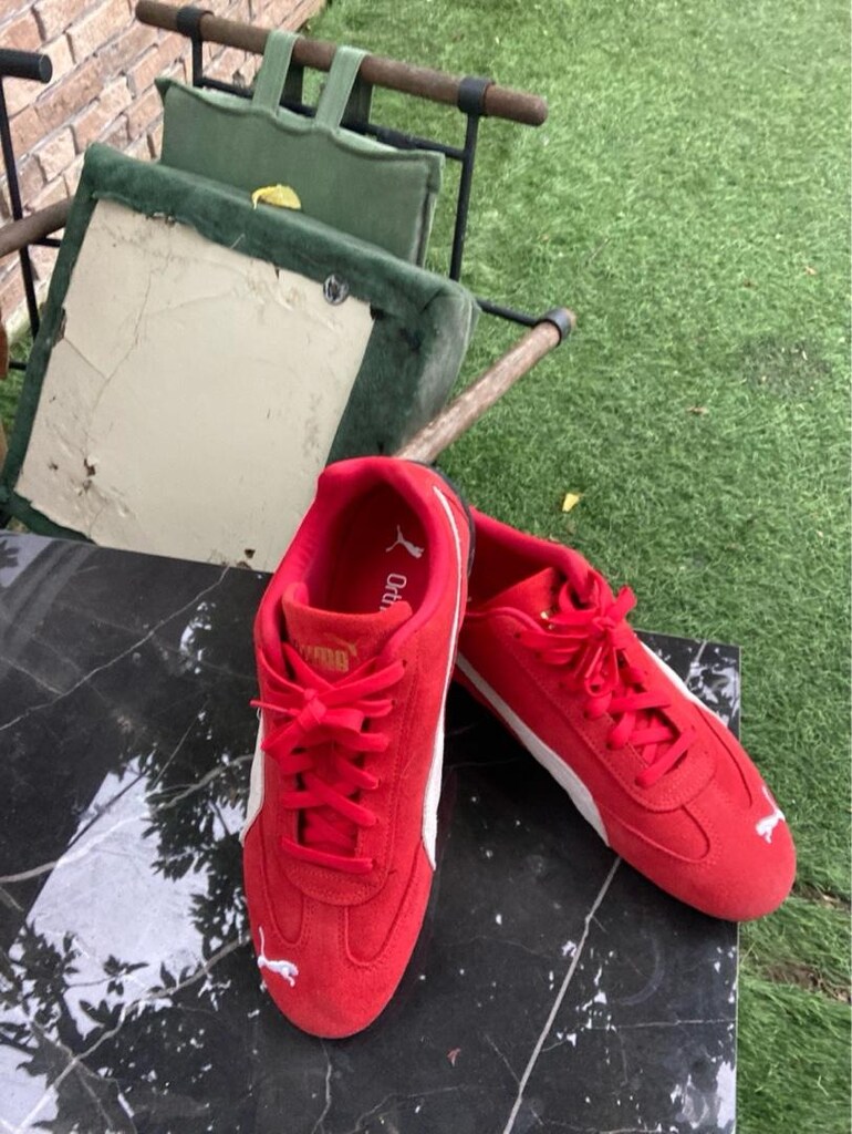 Puma Speedcat OG Unisex Kırmızı Spor Ayakkabı - 3