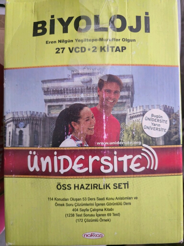Üniversite hazırlık CD eğitim seti tüm dersler - 2