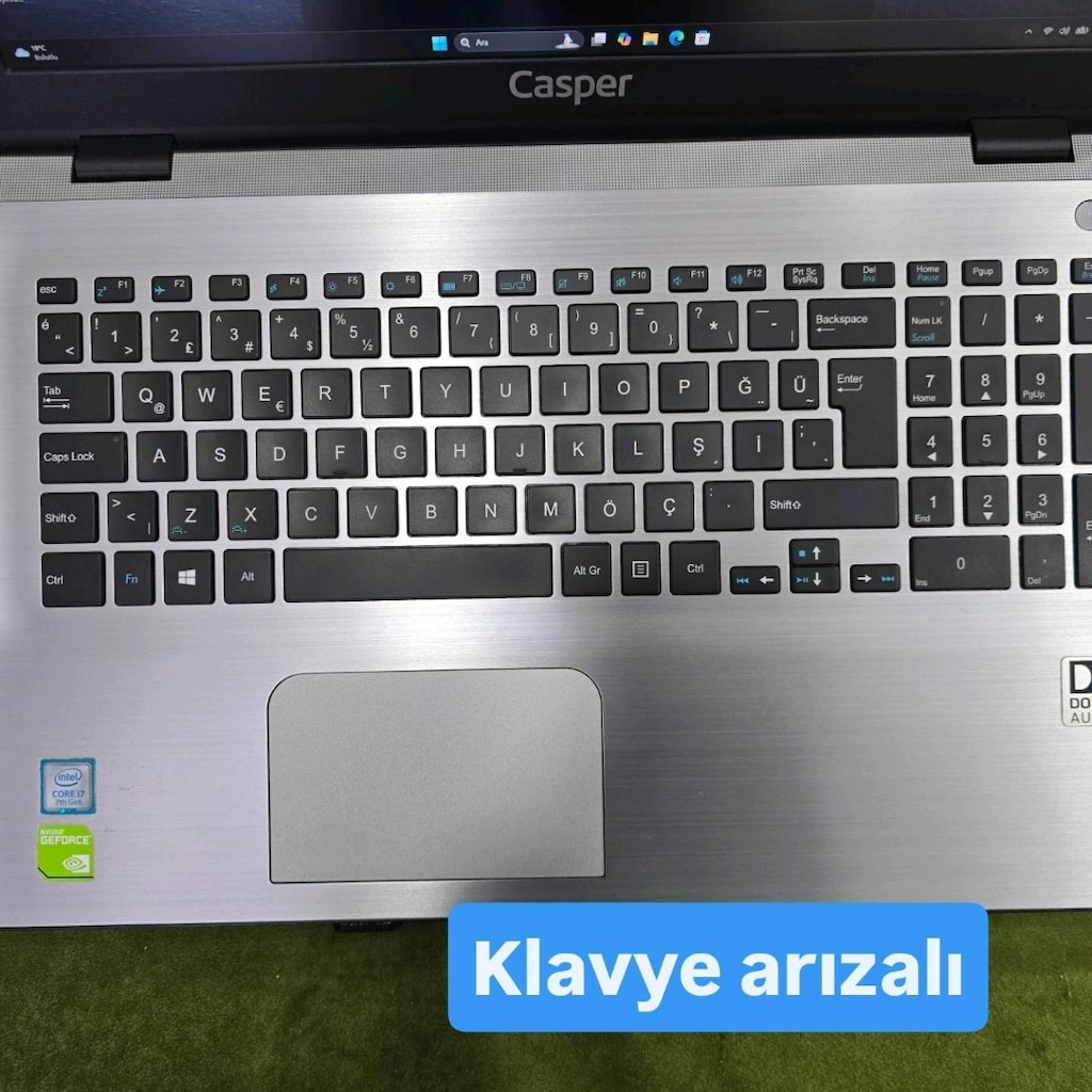 CASPER F800 GOLD – İNTEL CORE i7 | 512 GB SSD | NVIDIA 940MX! - 2