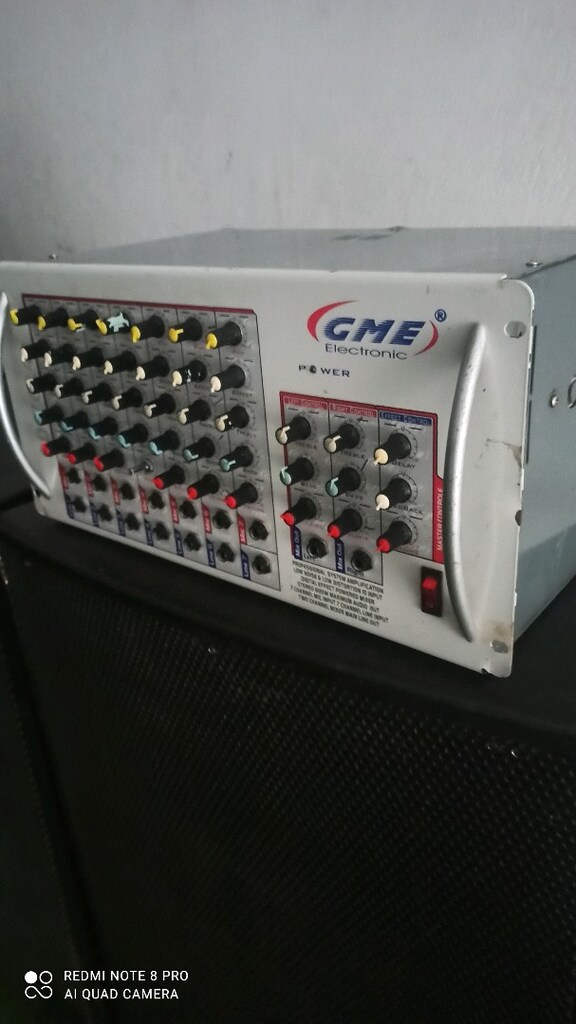 1 ADET professional Kup amfi GMe marka 600 watt - 5
