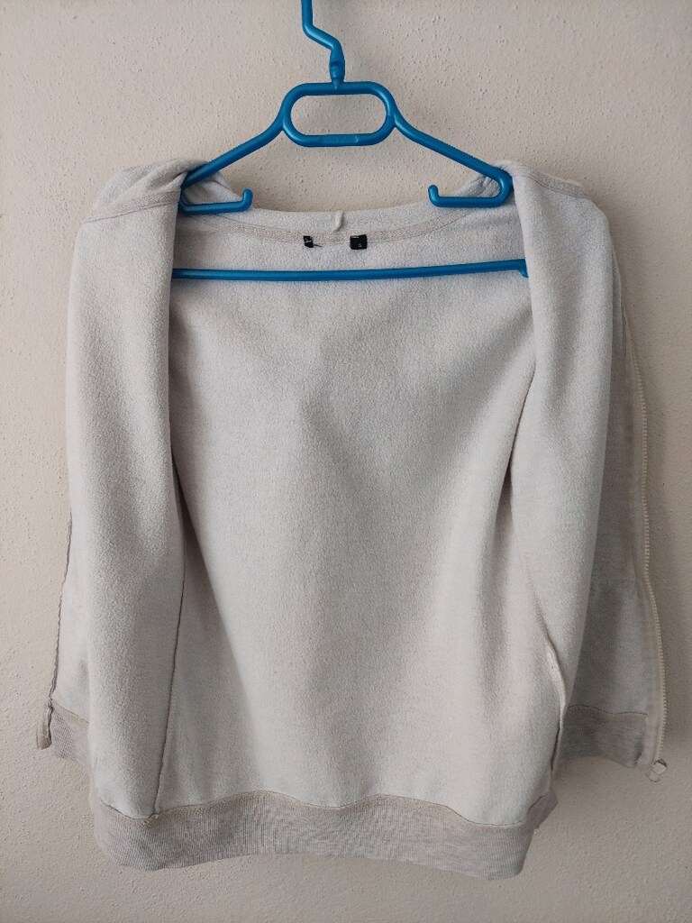 LCW ekru melanj Kapüşonlu Sweatshirt-hırka - 5