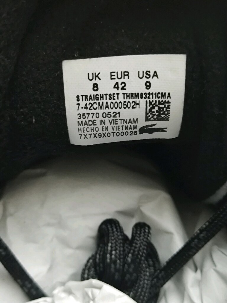 Lacoste 42 numara bot - Sıfır - 4