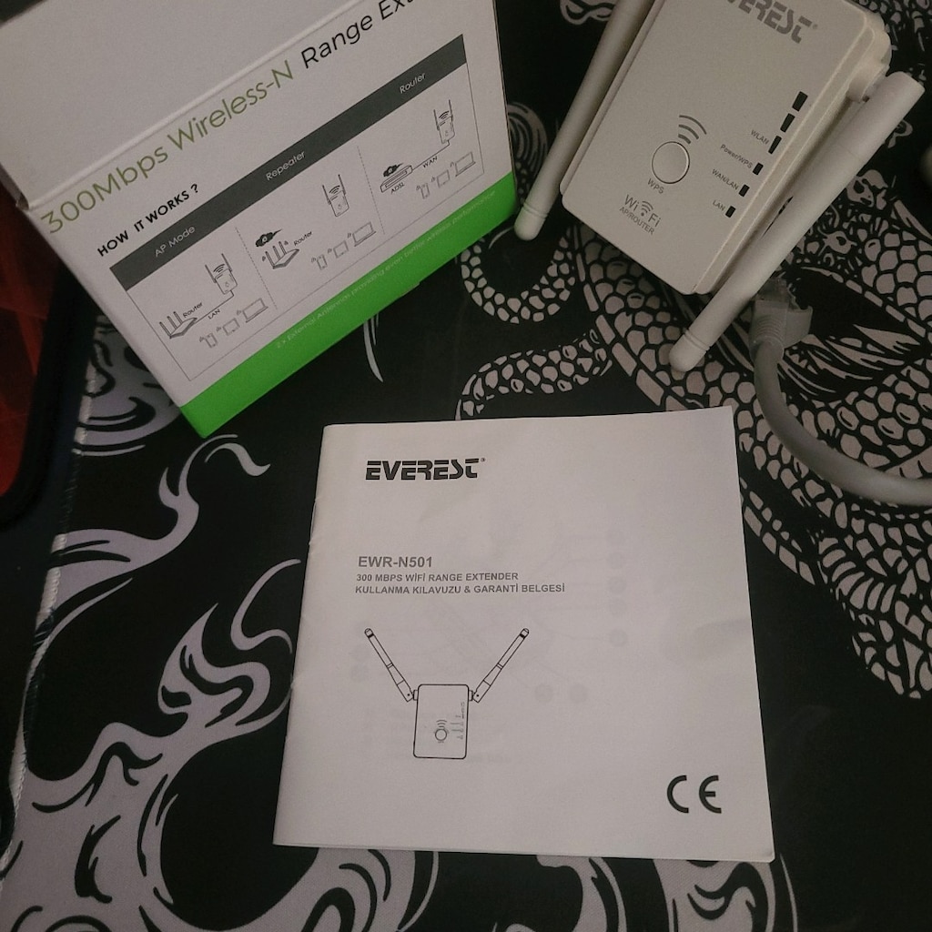 Everest 300Mbps Wi-Fi Menzil Genişletici - 6