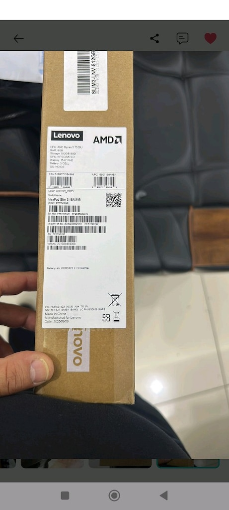 Lenovo sıfır kapalı kutu - 3