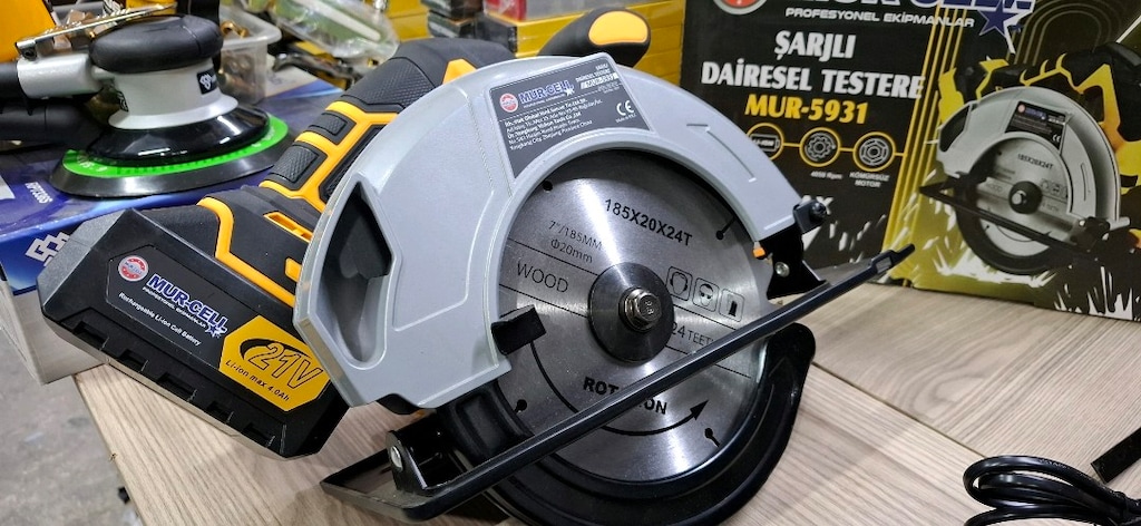 MURCELL ŞARJLI DAİRE TESTERE DUMANLI HIRDAVAT - 8