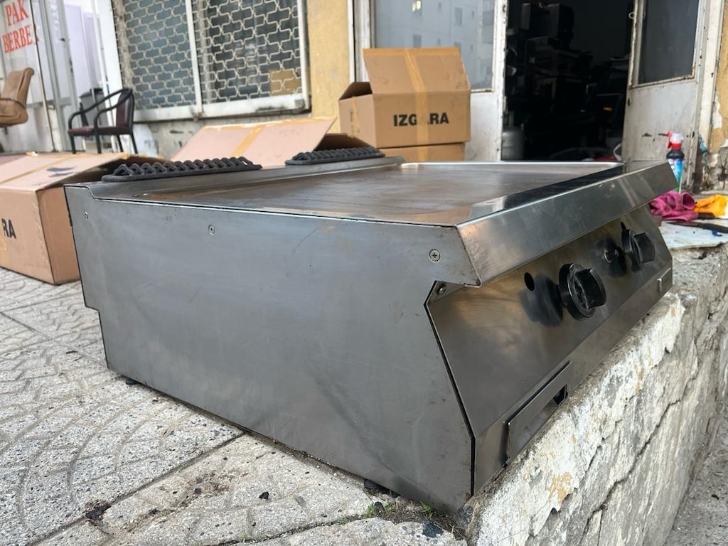 ÖZTİRYAKİLER 80x70 DOĞALGAZ CE BELGELİ PLEYT IZGARA - 2