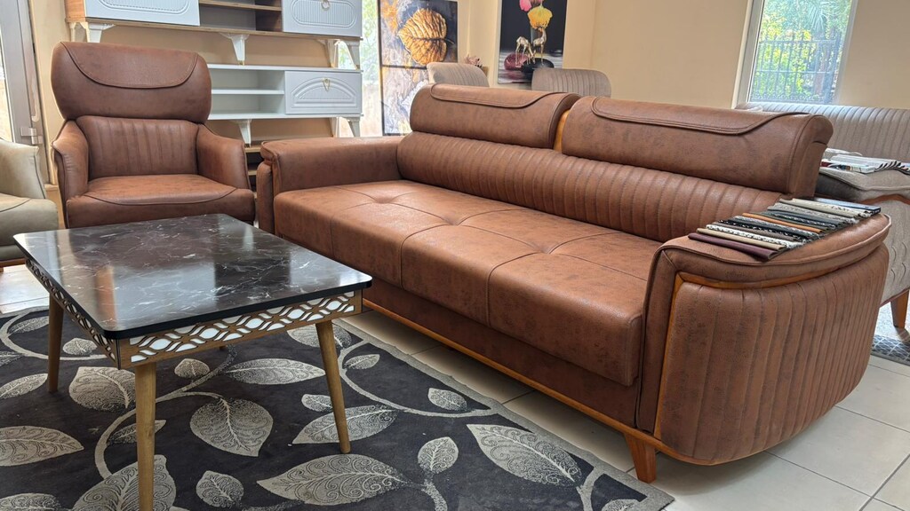 TAKLALI VE SANDIKLI KOLTUK TAKIMI - DİVA MODEL / ANTALYA - 5
