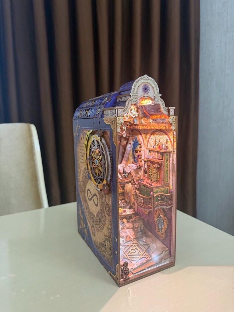 El Yapımı Book Nook / Kitaplık Dekoru - 2