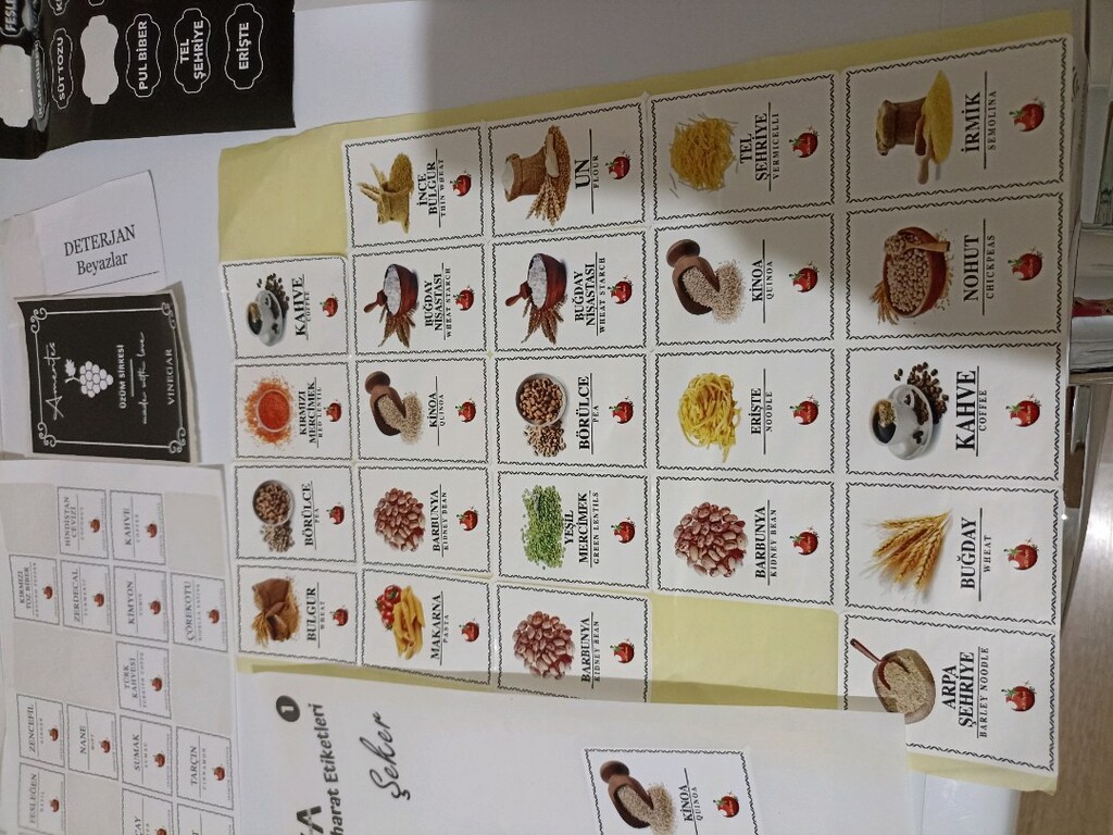Karışık etiket - 4