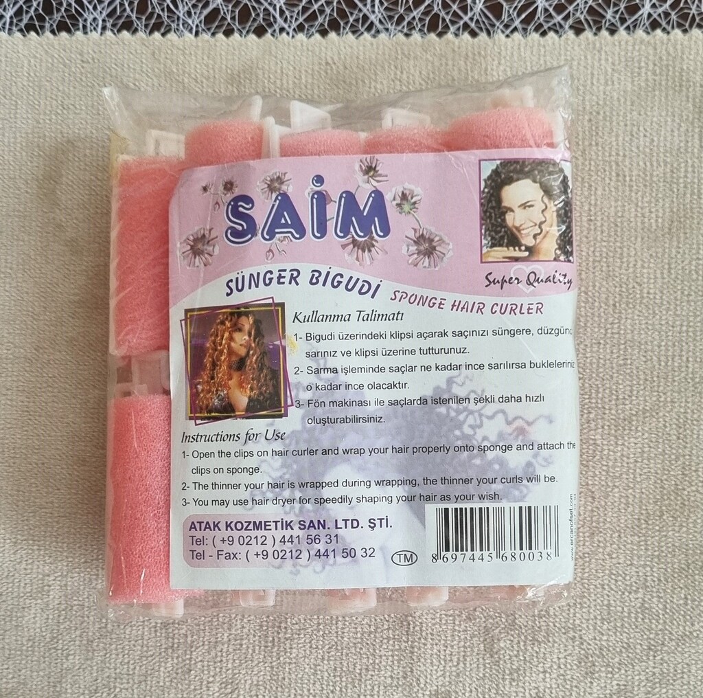 Sünger Saç Bigudi - 4