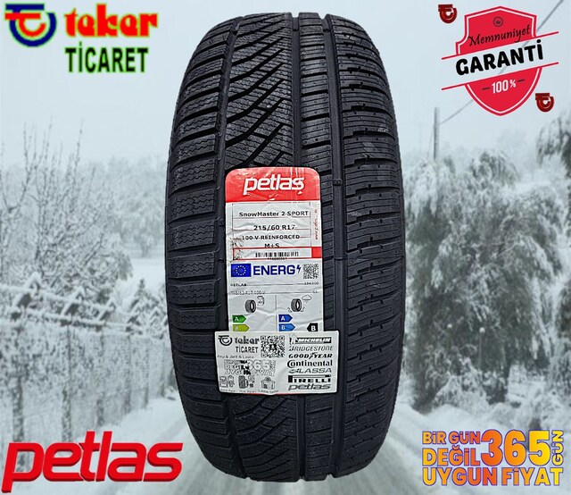 215 60 17 PETLAS SNOWMASTER2#kış & kar lastiği# Teker Ticaret 2026