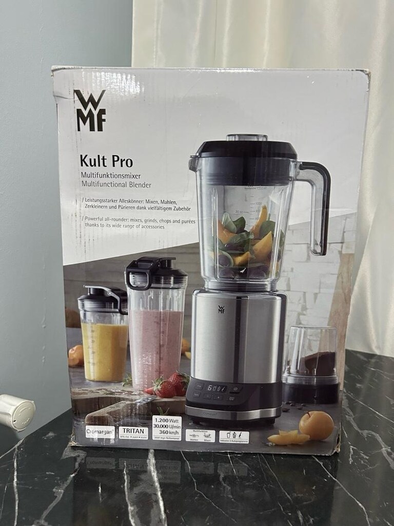 SIFIR WMF KULT Pro Çelik Çok Fonksiyonlu Blender 1200W