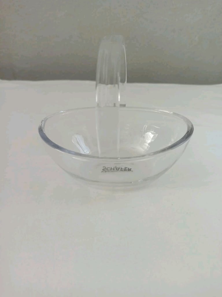 kulplu cam sepet / meyvelik-şekerlik kase - 2