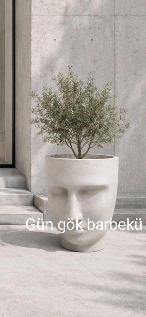 BETON SAKSI YÜZ SİLÜETLİ MODEL - 3