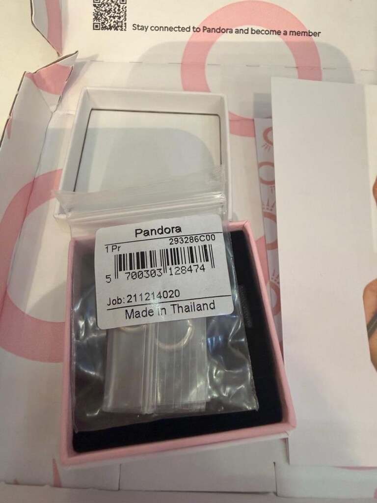 Pandora Küpe Seti Orjinal kullanılmamış Yeni - 2
