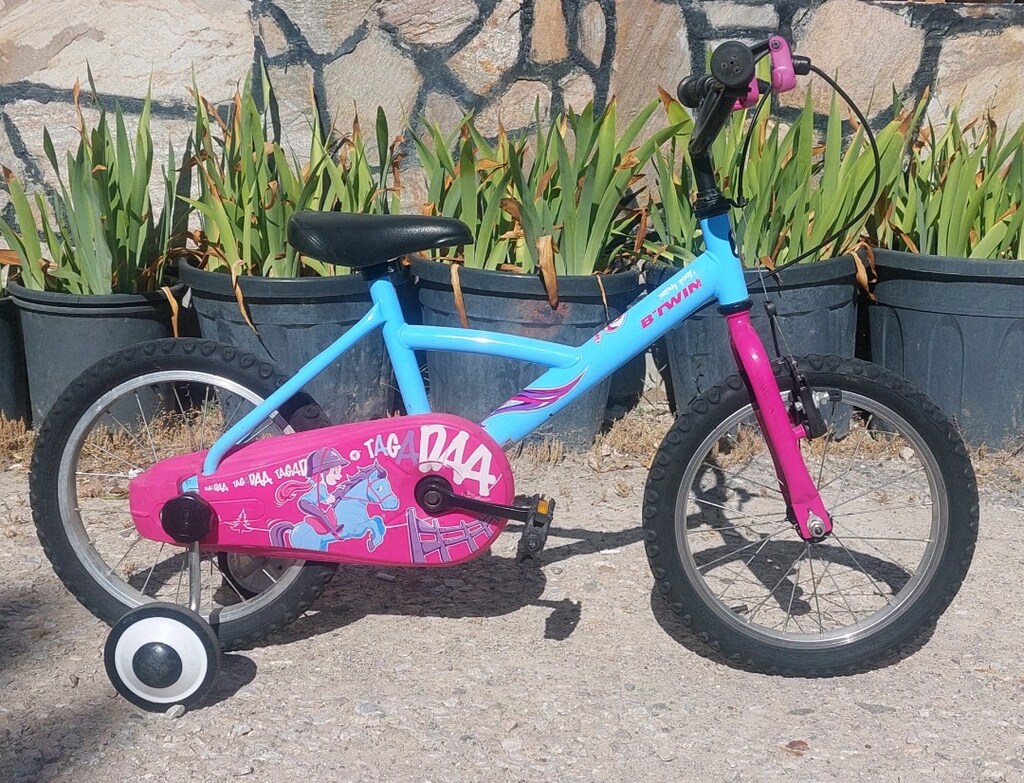 16 JANT DECATHLON BTWIN KIZ ÇOCUK BISIKLETI - 8