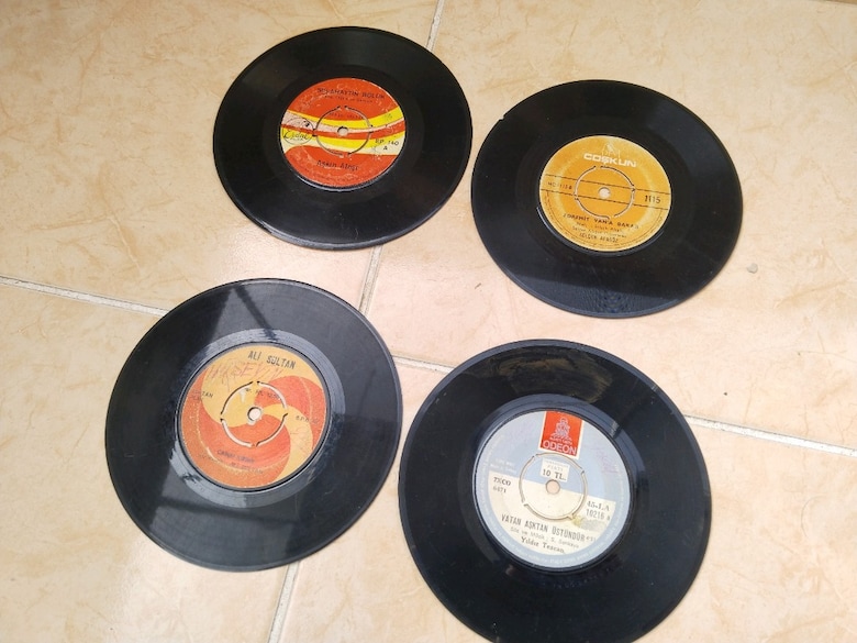 8 Adet Taş Plak - 4