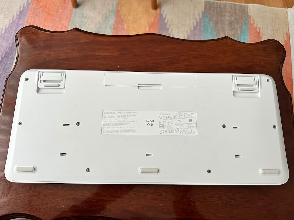 Logitech Signature K650 Beyaz Türkçe Q Bluetooth Kablosuz Klavye - 4