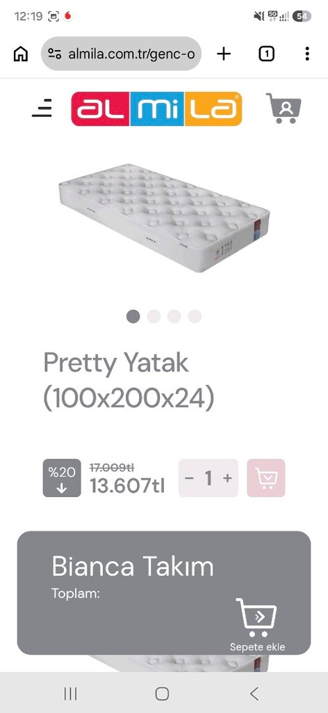 YATAK ÇİFT TARAFLI YAZ KIŞ SIFIRI 17 BİN - 5