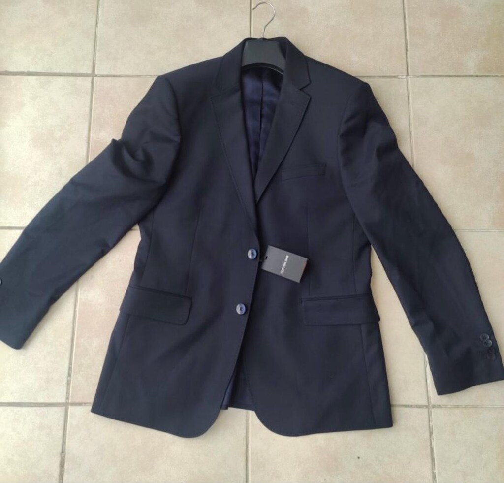 50 beden klasik lacivert tek ceket Boyner Cotton bar