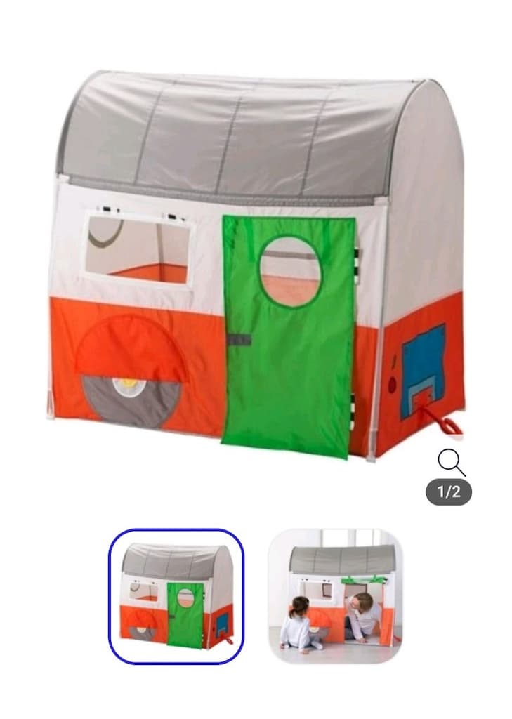 IKEA ÇOCUK OYUN ÇADIRI SİFİR AYARİNDA COK TEMİZ - 2