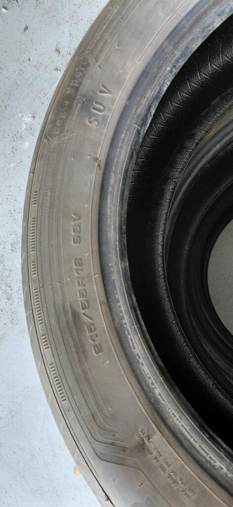 215 55 18 hatasız işlemsiz goodyear marka 2024 tarihli çok düzgün las - 10