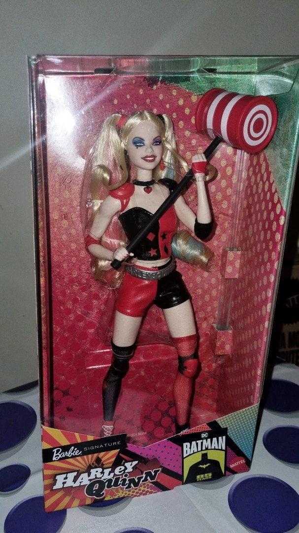 Harley Quinn barbie bebek oyuncak - 2