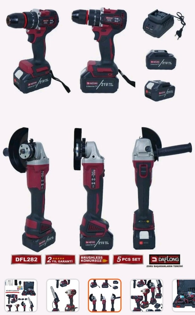 5 li Orjinal Daflong set - 3
