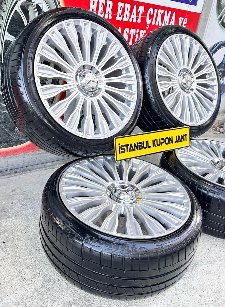 19 İnç Mercedes Maybach Jant Lastik Takımı 225/40/19 235/40/19 SET - 8