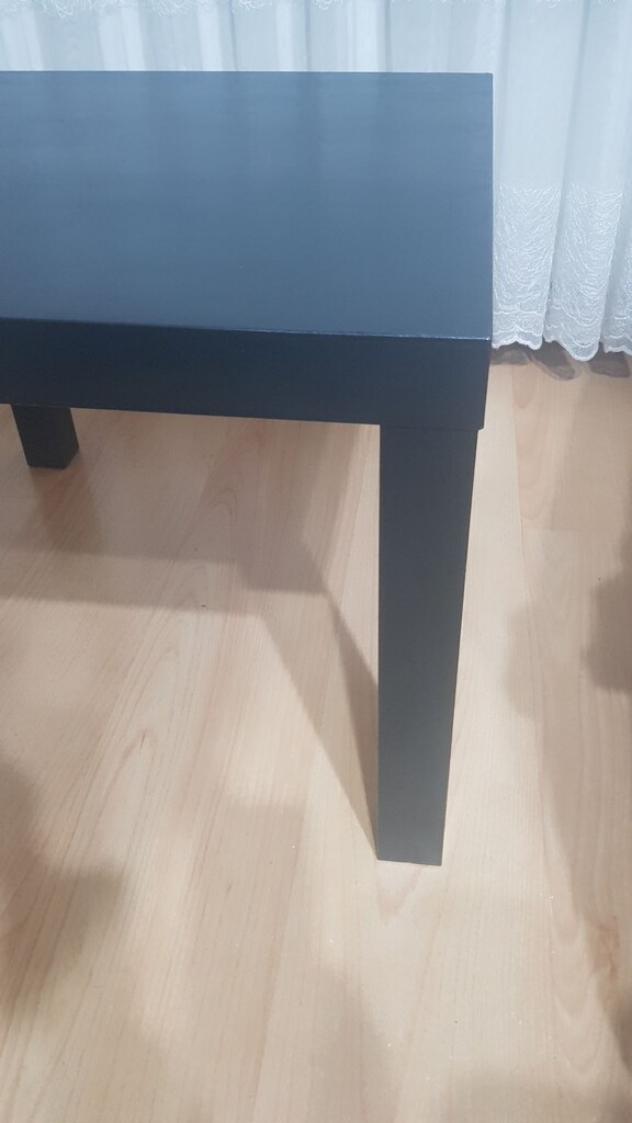 IKEA LACK Yan Sehpa - Siyah 55x55x45 - 5