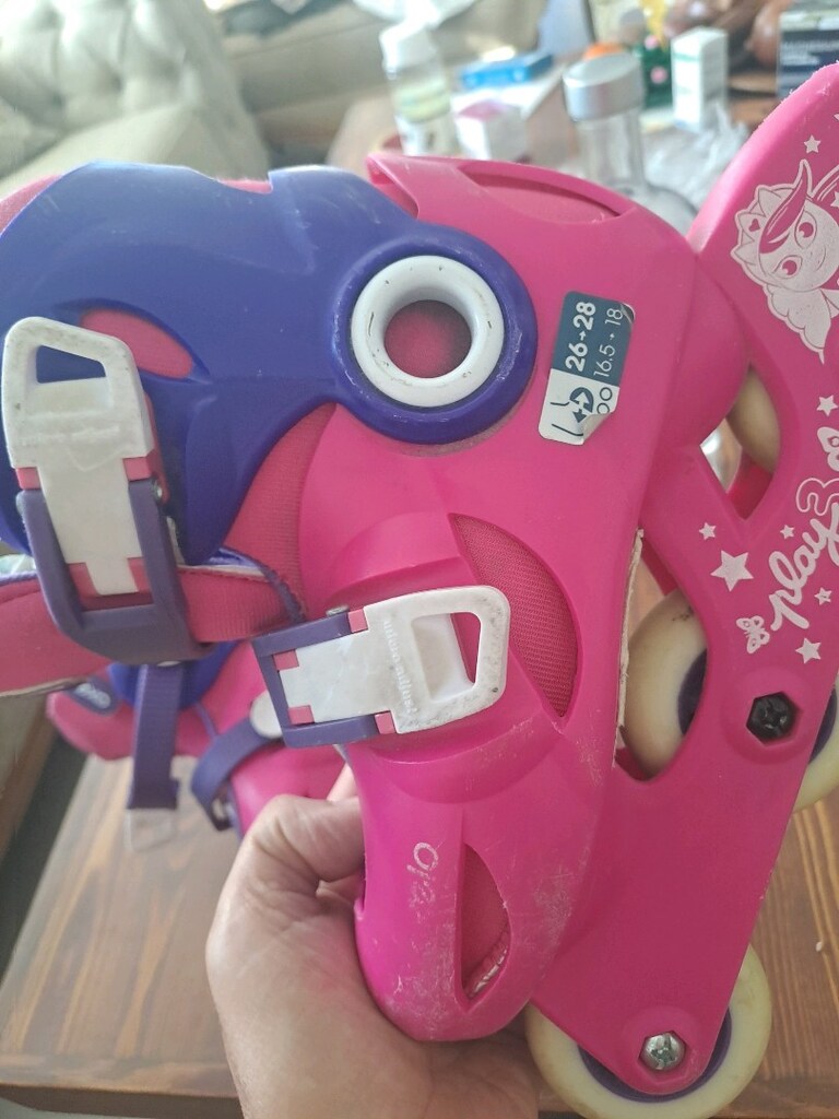 oxelo pembe renk paten - 2