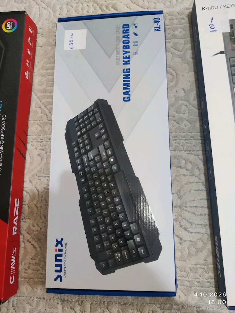 Klavyeler (Dexim, Subtec, Sunix, Claws, Gamebooster markalar) - 4