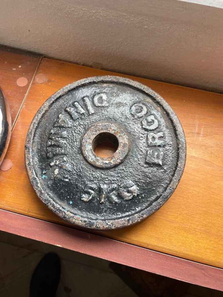4 adet 5 kg’lık ağırlık - 5