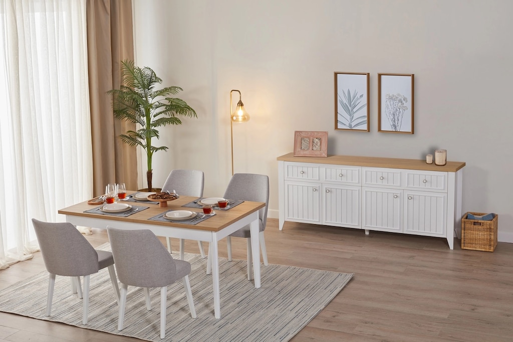 Vivense Lora Yemek Odası + 6 Sandalye | Parça Satış Mevcut - 5