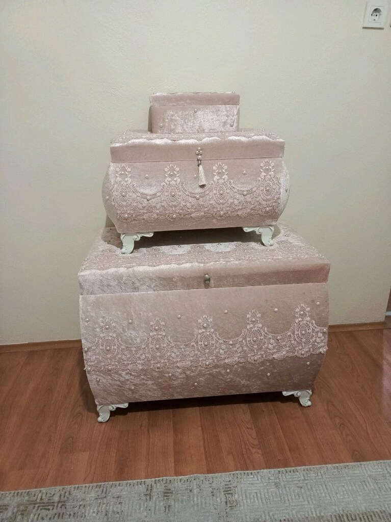 3 lü çeyiz sandığı - 2