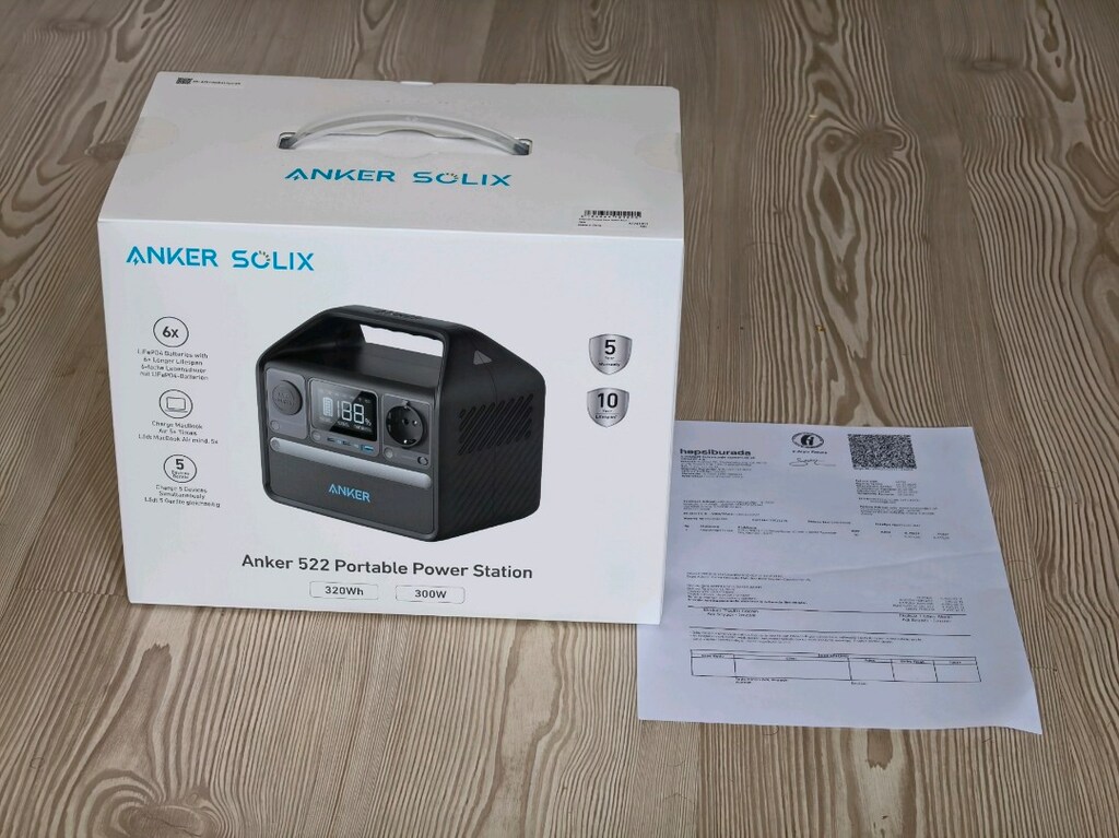 ANKER SOLİX 522 TAŞINABİLİR GÜÇ İSTASYONU - 2
